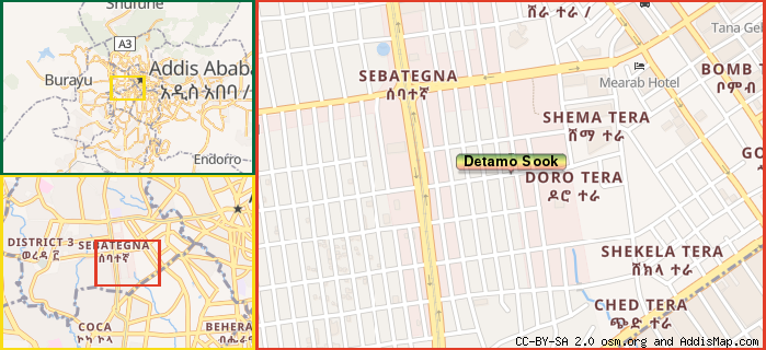 Map: How to find us.
