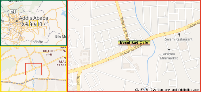 Map: How to find us.