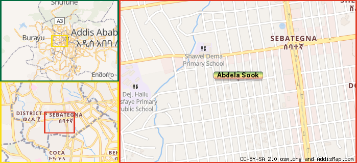 Map: How to find us.