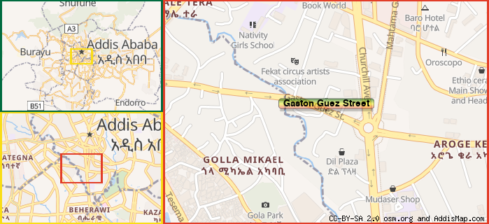 Map: How to find us.