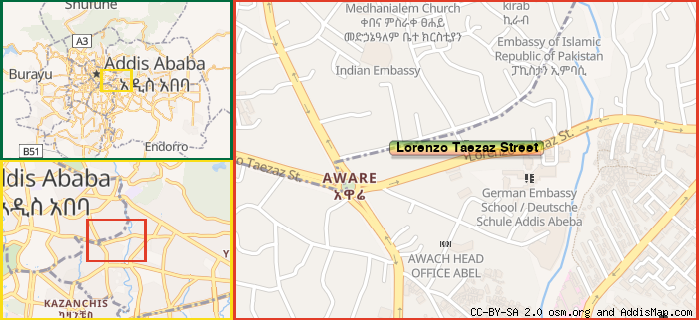Map: How to find us.
