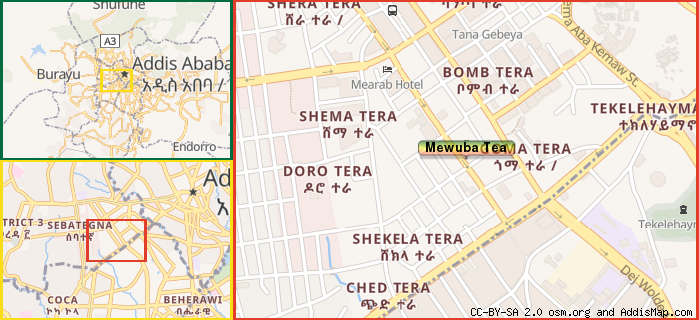 Map: How to find us.