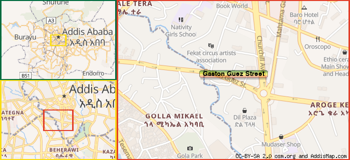 Map: How to find us.