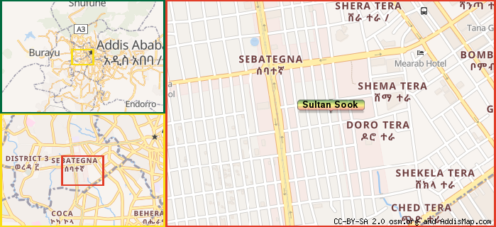 Map: How to find us.