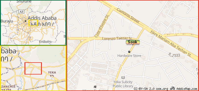 Map: How to find us.