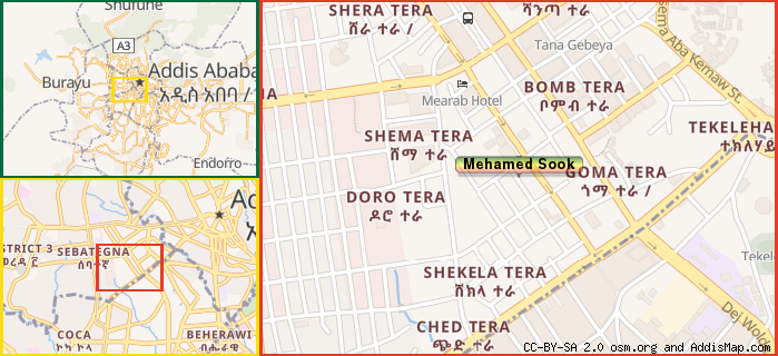 Map: How to find us.