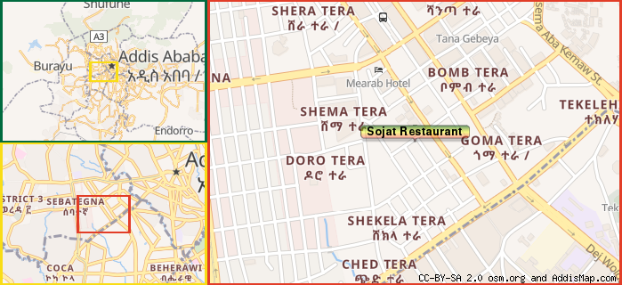 Map: How to find us.