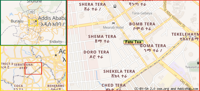 Map: How to find us.
