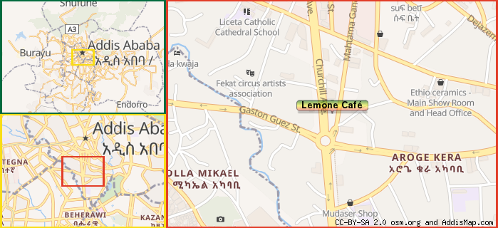 Map: How to find us.