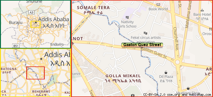 Map: How to find us.