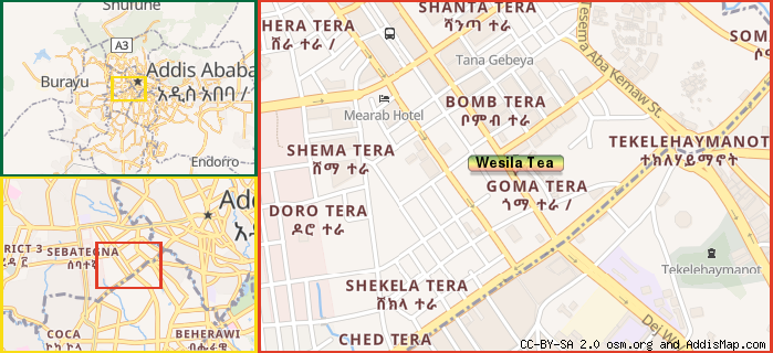Map: How to find us.