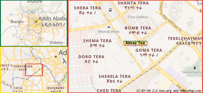 Map: How to find us.
