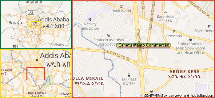 Map: How to find us.