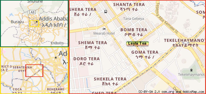 Map: How to find us.