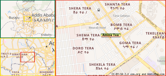 Map: How to find us.