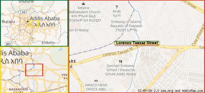 Map: How to find us.