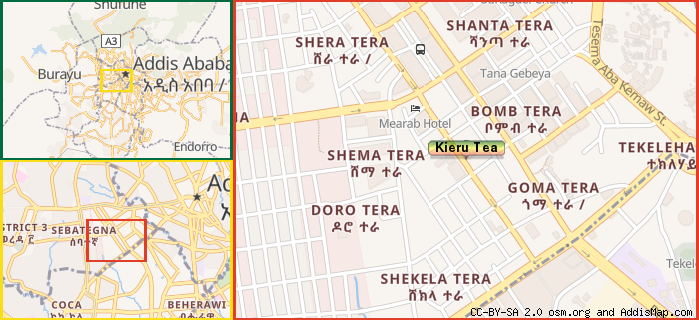 Map: How to find us.