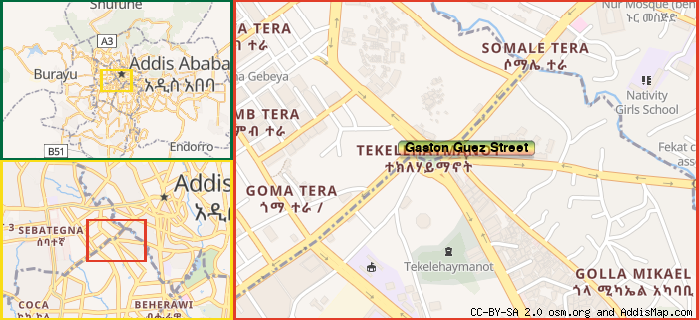 Map: How to find us.
