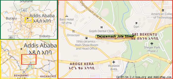 Map: How to find us.