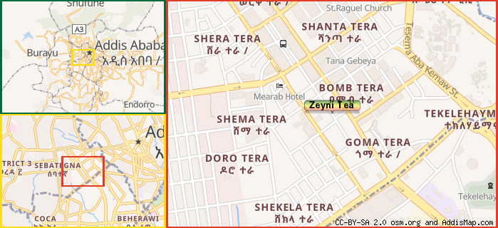 Map: How to find us.
