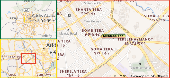 Map: How to find us.