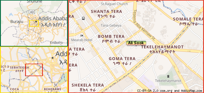 Map: How to find us.