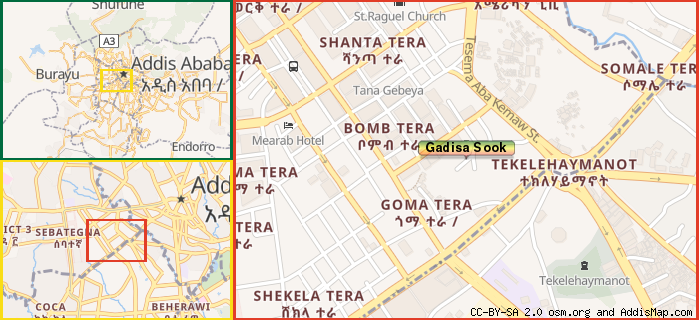 Map: How to find us.
