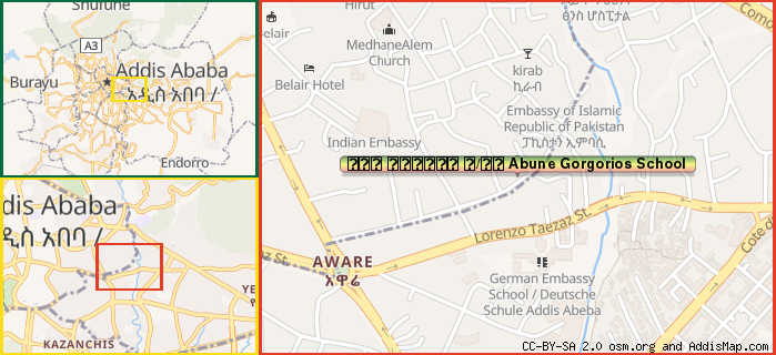 Map: How to find us.