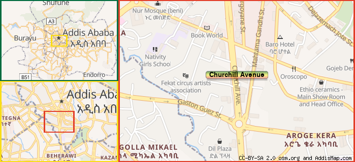 Map: How to find us.