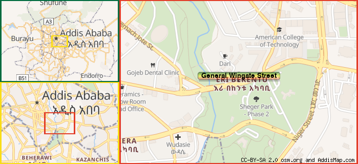 Map: How to find us.