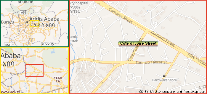 Map: How to find us.