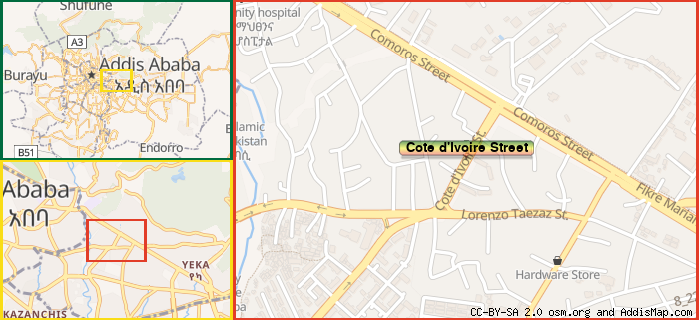 Map: How to find us.