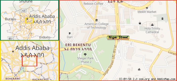 Map: How to find us.