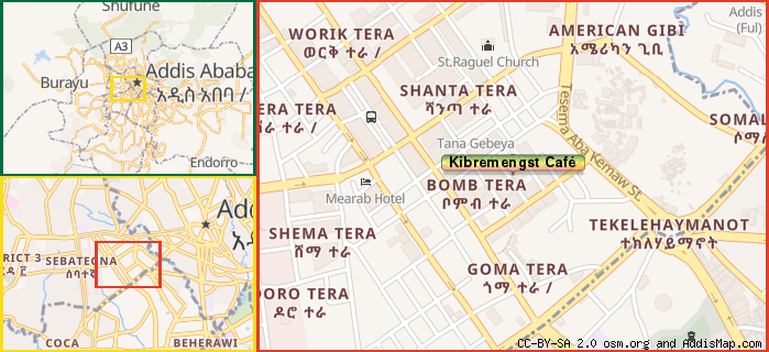 Map: How to find us.