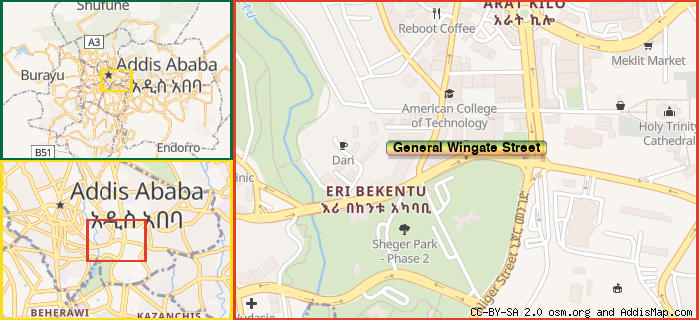 Map: How to find us.