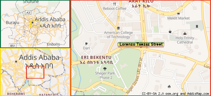 Map: How to find us.