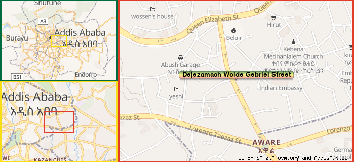 Map: How to find us.