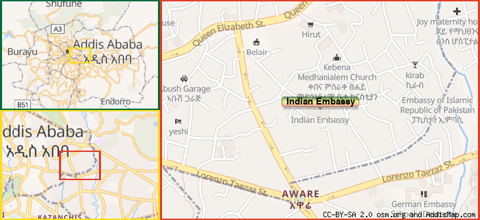 Map: How to find us.