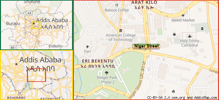 Map: How to find us.