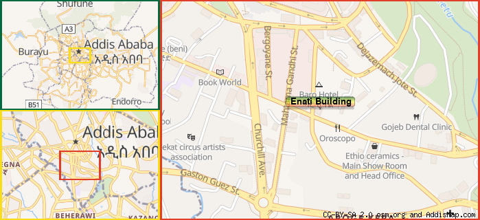 Map: How to find us.