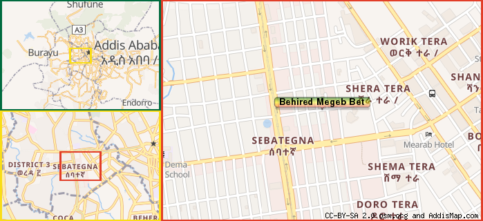 Map: How to find us.