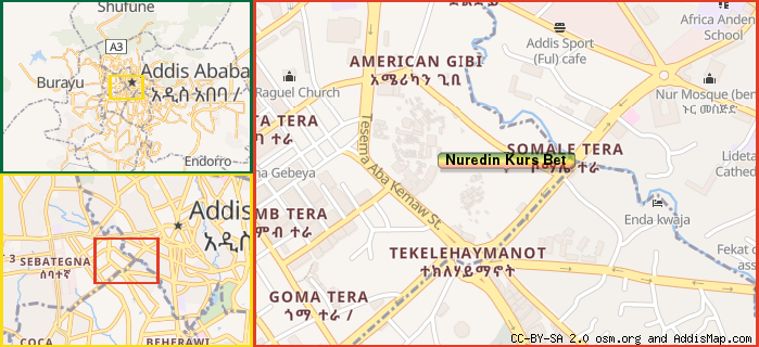 Map: How to find us.