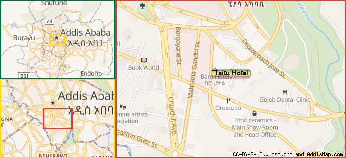 Map: How to find us.