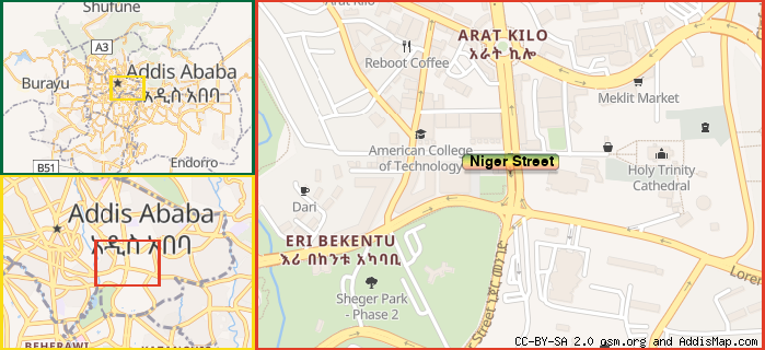 Map: How to find us.