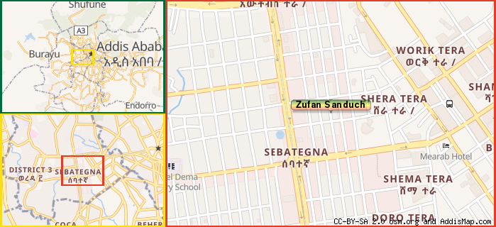 Map: How to find us.
