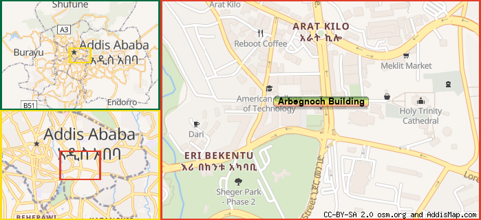 Map: How to find us.