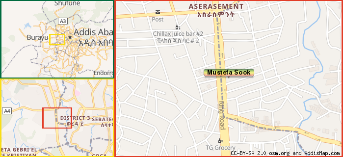 Map: How to find us.
