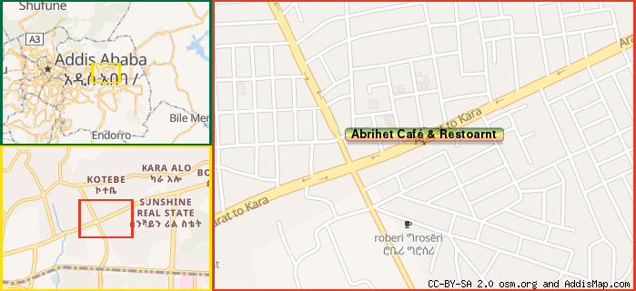 Map: How to find us.