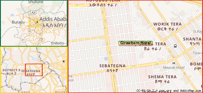 Map: How to find us.