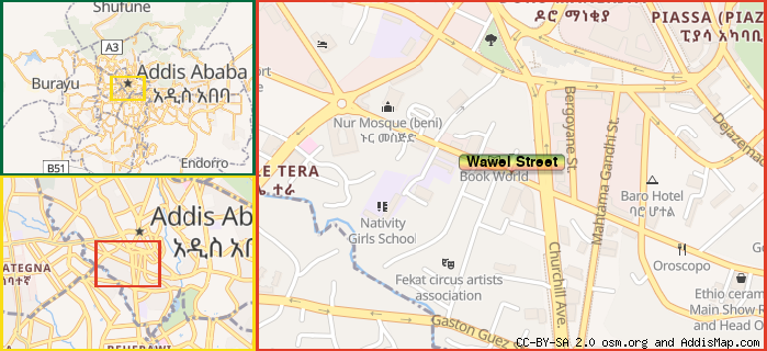 Map: How to find us.